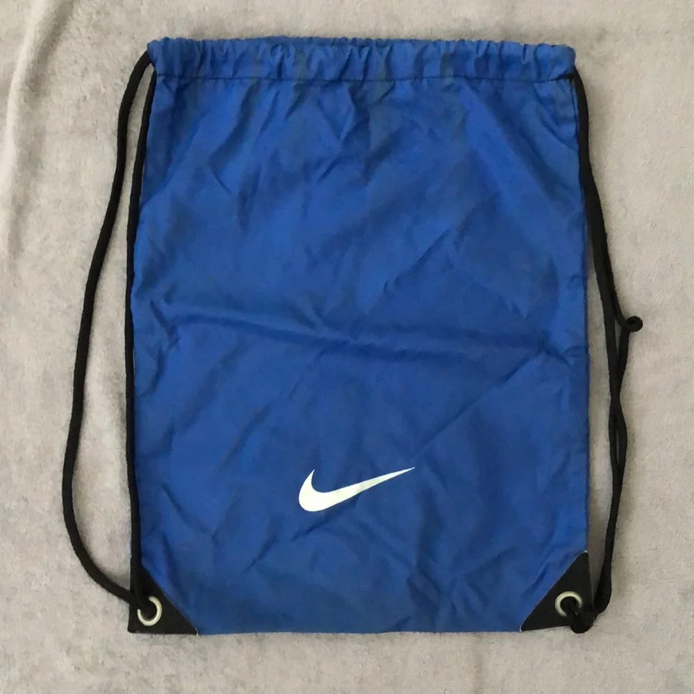 Nike Royal Blue Drawstring Backpack